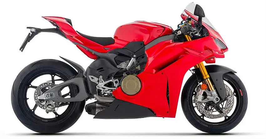 Terminale di scarico Arrow Works titanio con raccordi in titanio non omologato per Ducati Panigale V4 2025