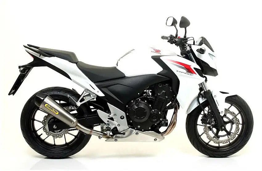 Terminale di scarico Arrow X-Kone omologato per Honda CB 500 F 13-18