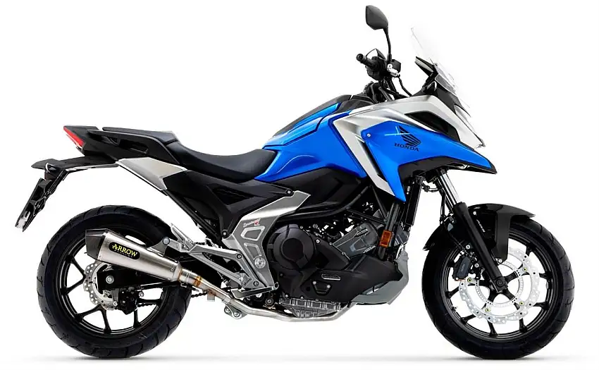 Terminale di scarico Arrow X-Kone omologato per Honda NC 750 X 21-22