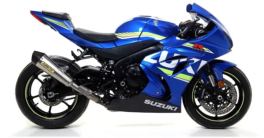 Terminale di scarico Arrow X-Kone omologato per Suzuki GSX-R 1000 17-20