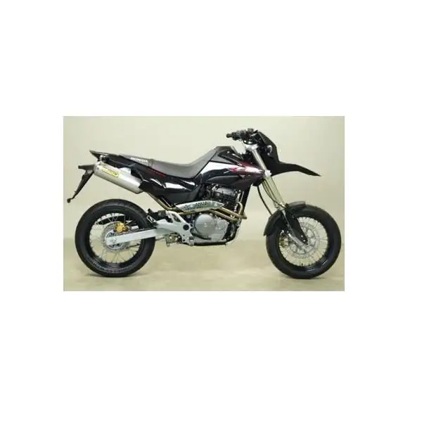Terminali di scarico Arrow Thunder Approved alluminio (Dx+Sx) omologato per Honda FMX 650 05-06