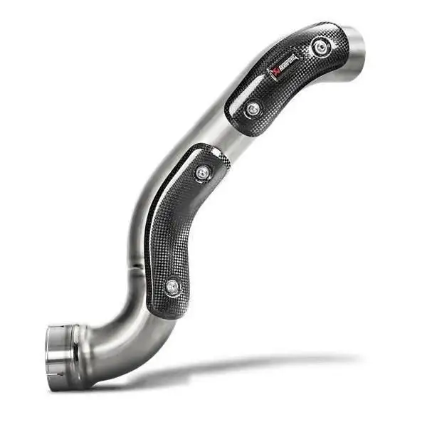 Tubo di raccordo Akrapovic in titanio per montare il terminale in versione scarico alto per BMW R nine T Urban GS 21-23