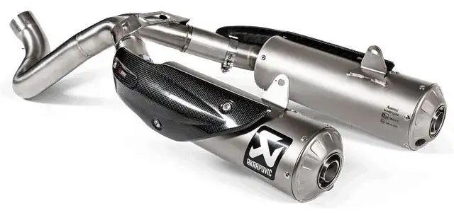 Tubo di raccordo Akrapovic in acciaio inox per Ducati Scrambler 1100 18-20