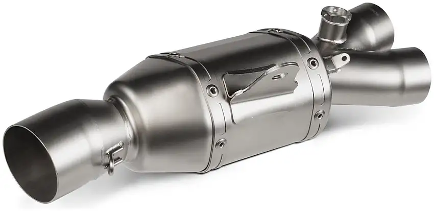 Tubo di raccordo Akrapovic track day in acciaio inox per Yamaha R6 08-24