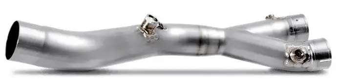 Tubo di raccordo elimina catalizzatore Akrapovic in titanio per Yamaha R1 15-25